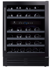 Cellier WineCell'R - Collection Black Pearl | 46 Bouteilles - 2 Zones