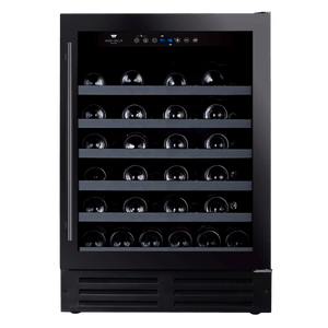 WineCell'R Wine Cabinet - Black Pearl Collection | 46 Bottles - 1 Zone