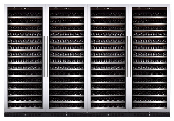 WineCell'R Wine Cabinet - Diamond Collection | 724 Bottles - 4 Zones