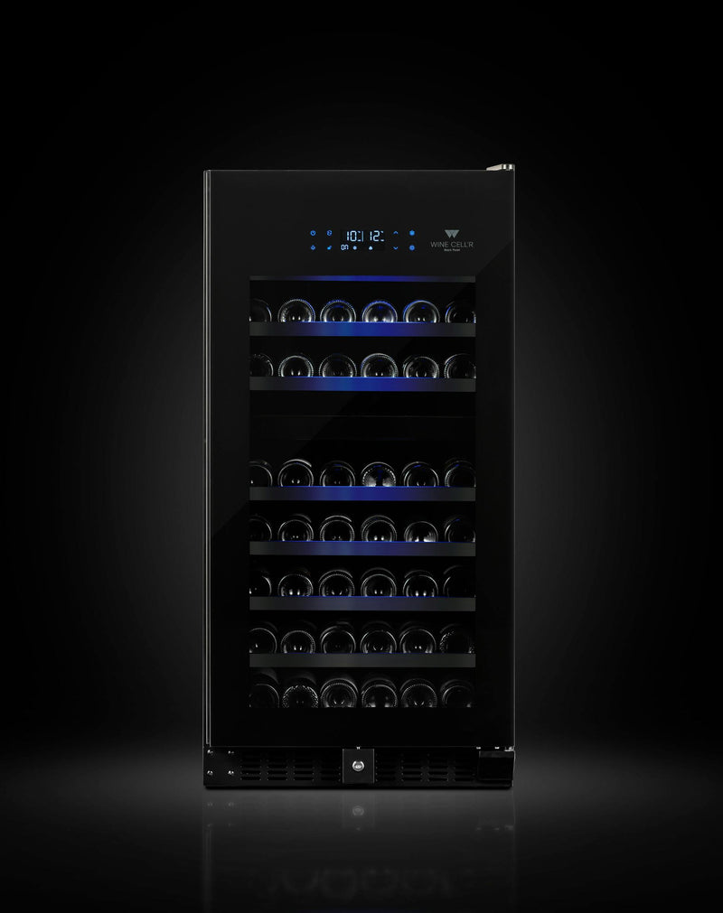 Cellier WineCell'R - Collection Black Pearl | 89 Bouteilles - 2 Zones (WC94FGB7)