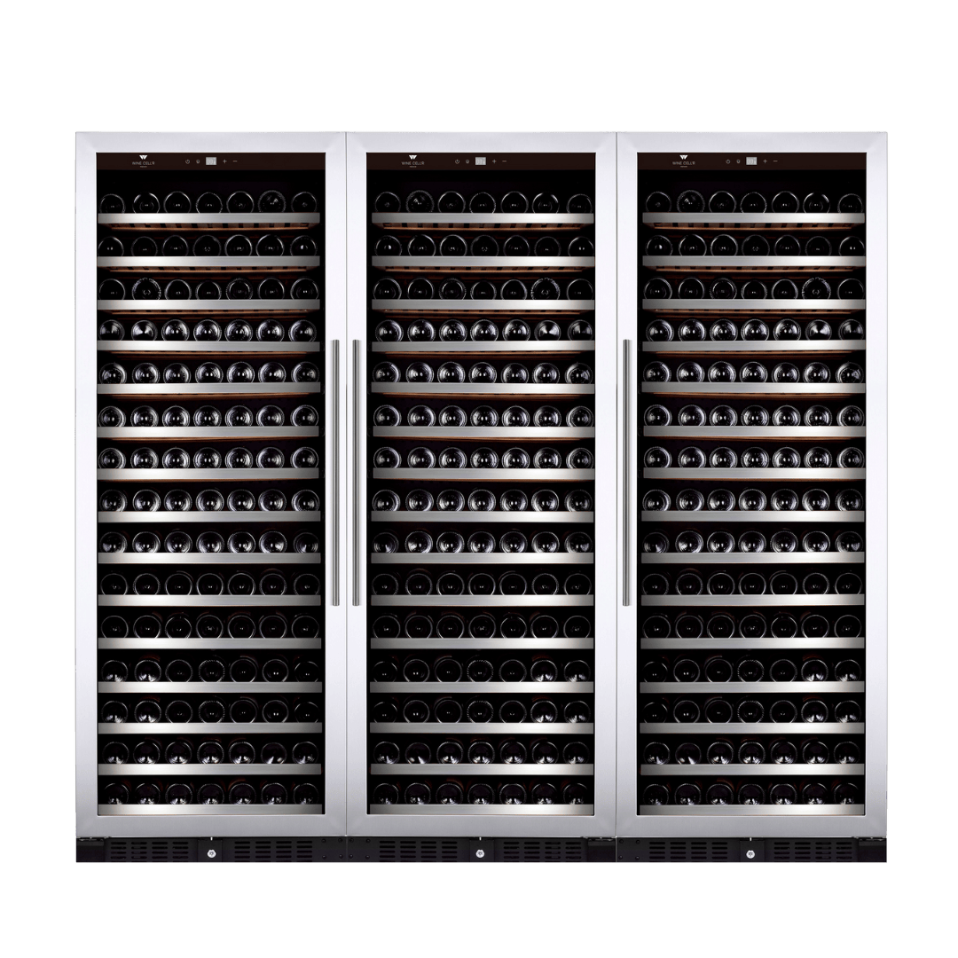 Cellier WineCell'R - Collection Diamond | 543 Bouteilles - 3 Zones (WC181SSSZ7-3)