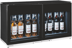 EuroCave Wine Bar 8.0 | Distributeur de vin - 8 bouteilles - Porte vitrée