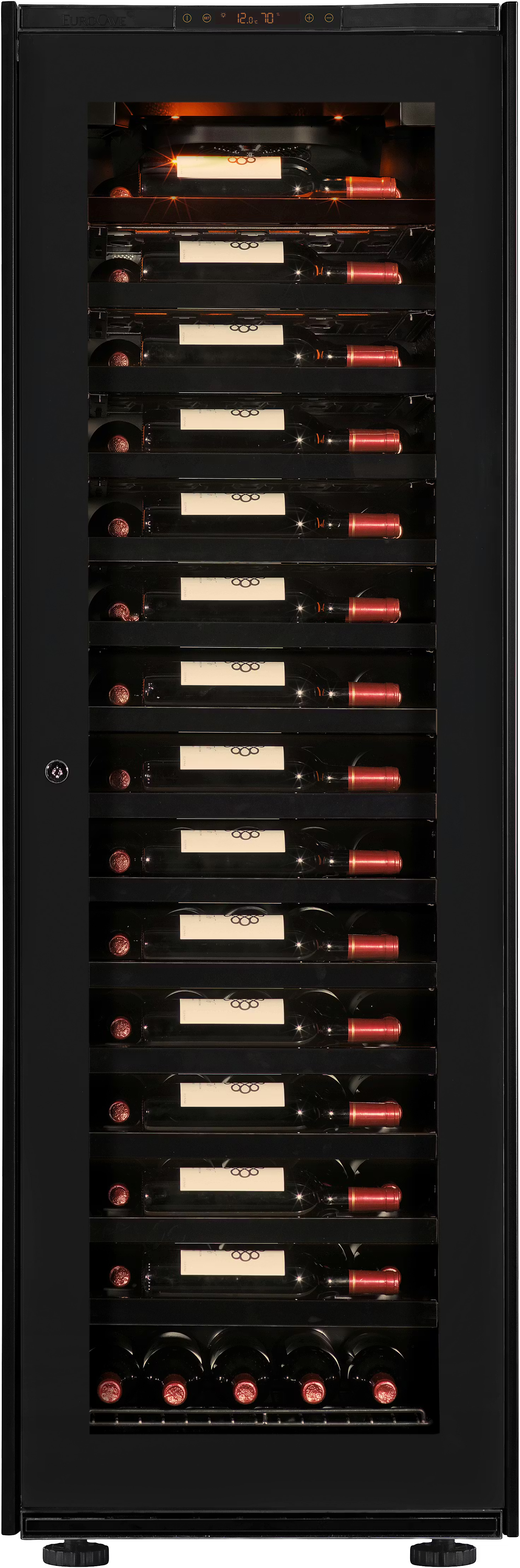 EuroCave Inspiration | Cellier à vin - 89 bouteilles - Porte vitrée