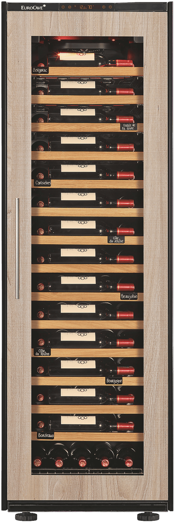 EuroCave Inspiration | Cellier à vin - 89 bouteilles - Porte technique