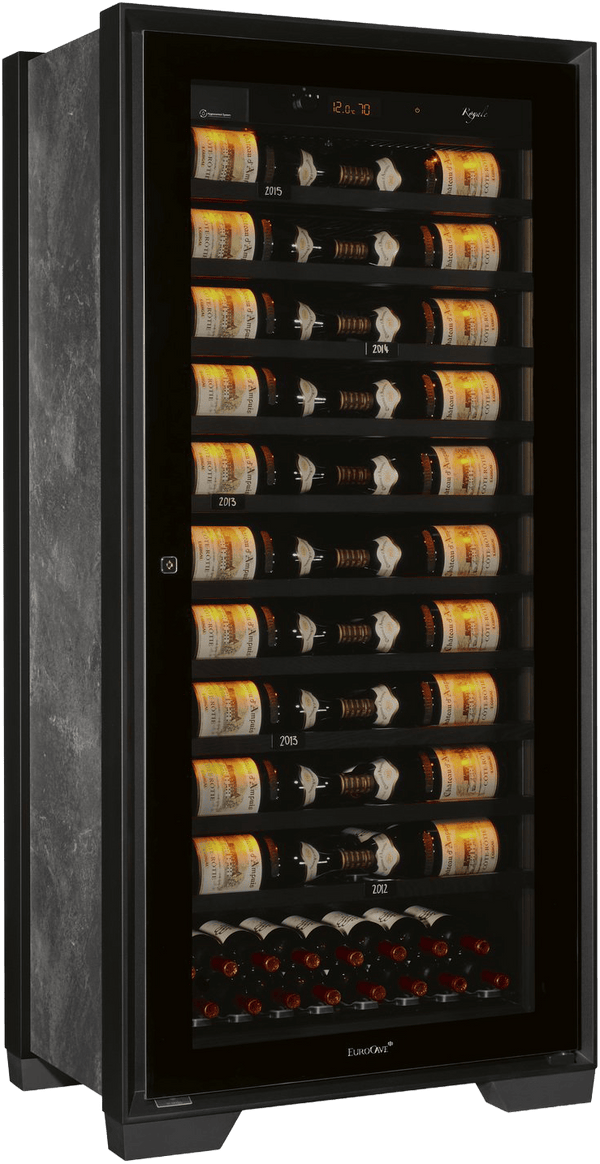 EuroCave Royale | The World's Best Wine Cooler - 124 Bottles - Glass Door