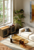 EuroCave Harmonie DHALLCPV - light oak body, light oak niche, glass door