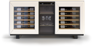 Cellier EuroCave | Gamma Harmonie | 50 bouteilles - Porte Vitrée