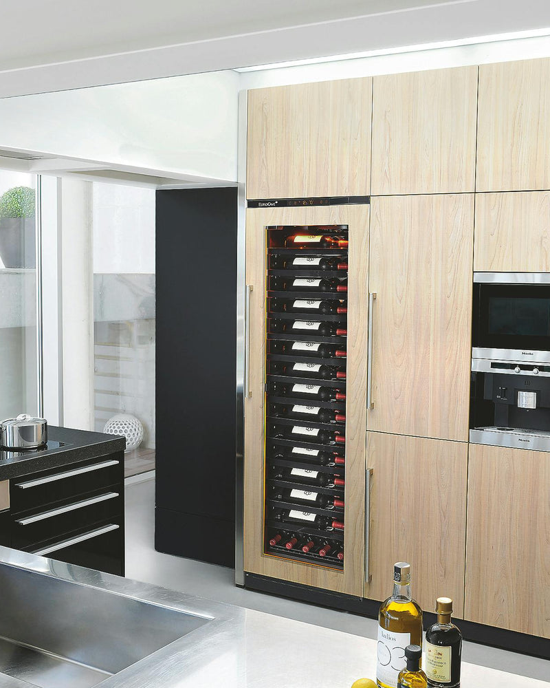 EuroCave Inspiration VINSPLITPR – Cellier à vin encastrable, 89 bouteilles, porte technique