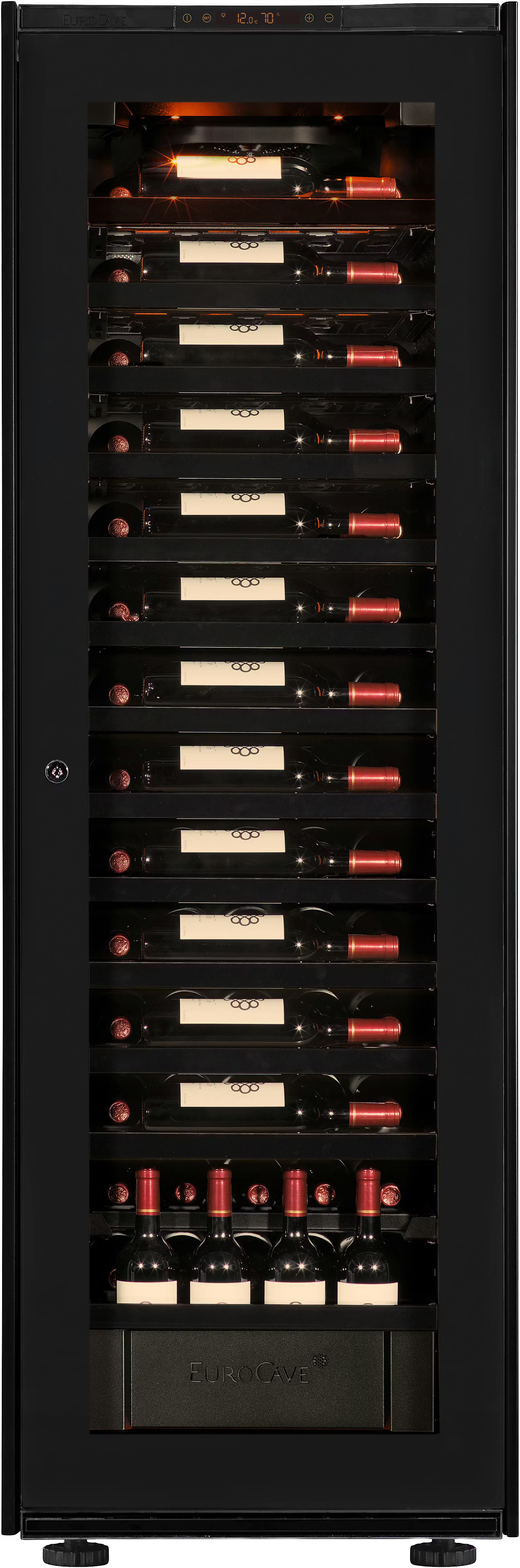 EuroCave Inspiration | Cellier à vin - 89 bouteilles - Porte vitrée