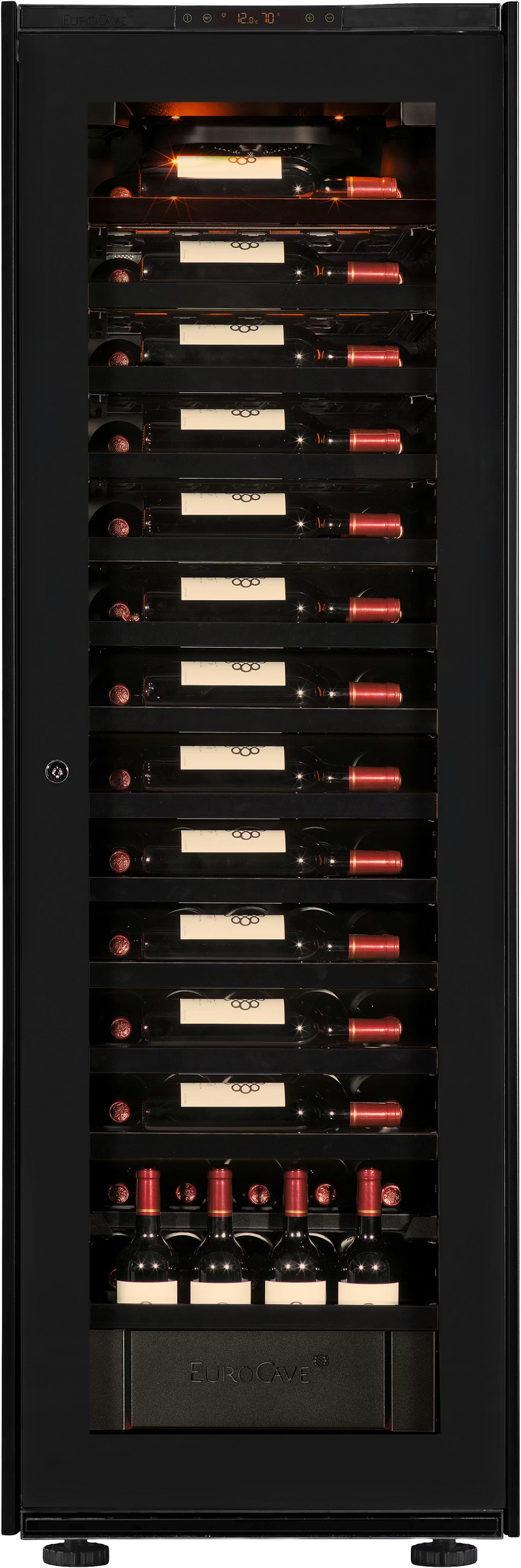 EuroCave Inspiration | Cellier à vin - 89 bouteilles - Porte vitrée
