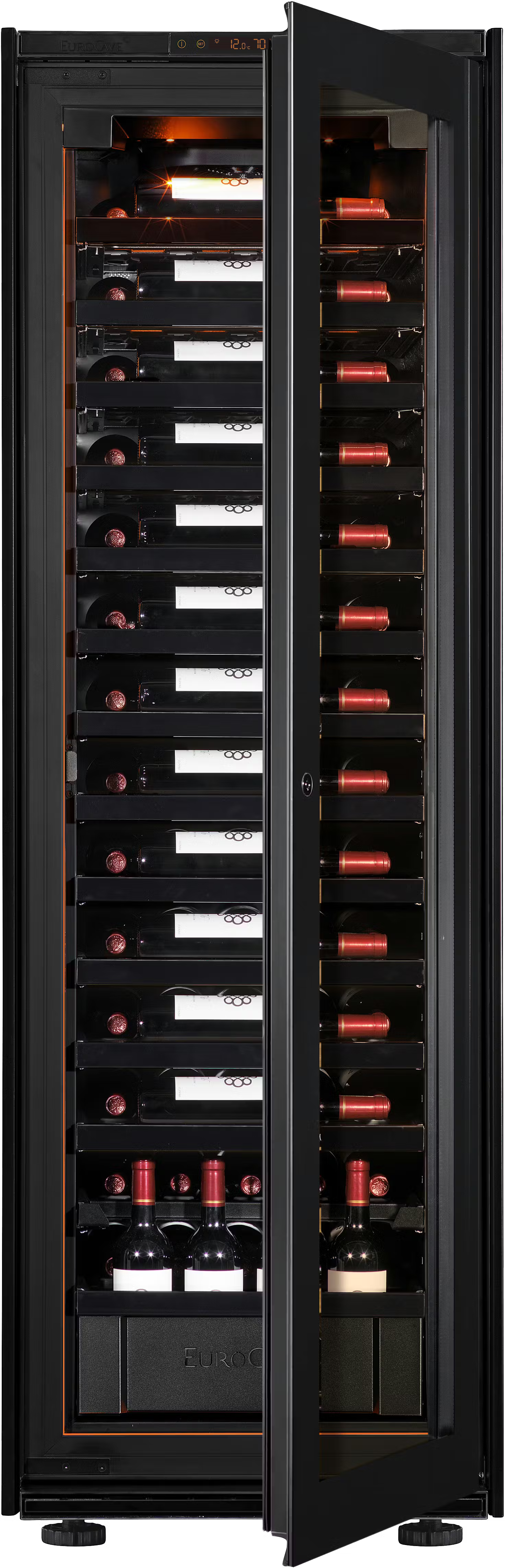 EuroCave Inspiration | Cellier à vin - 89 bouteilles - Porte vitrée