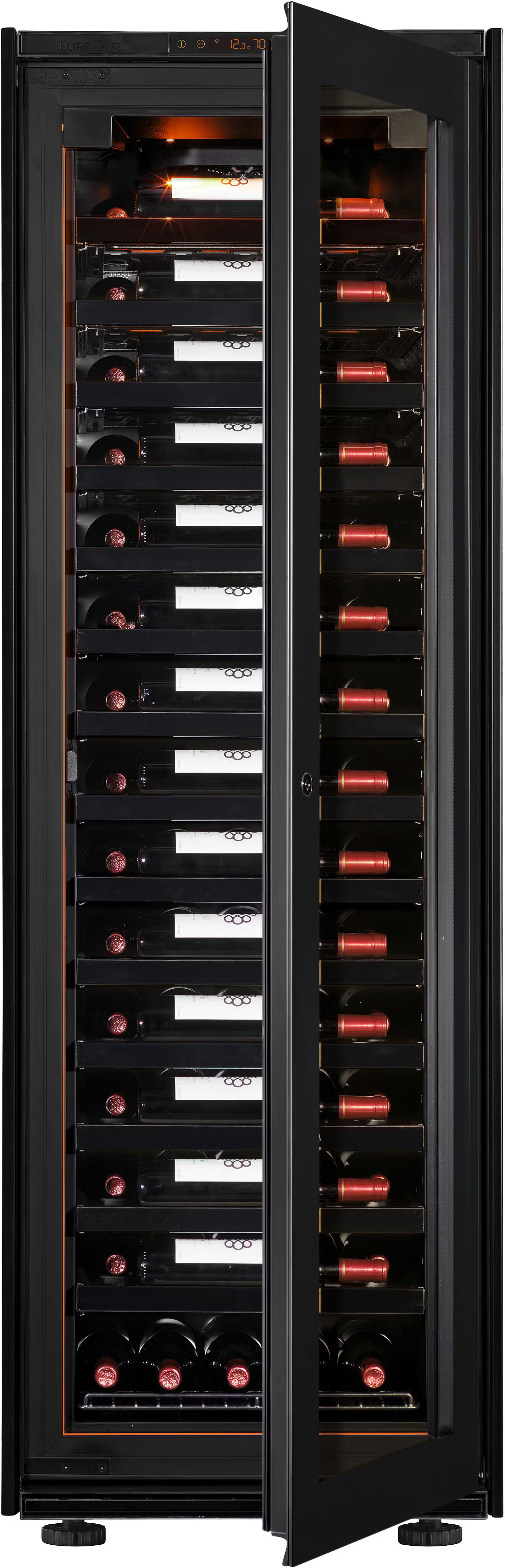 EuroCave Inspiration | Cellier à vin - 89 bouteilles - Porte vitrée