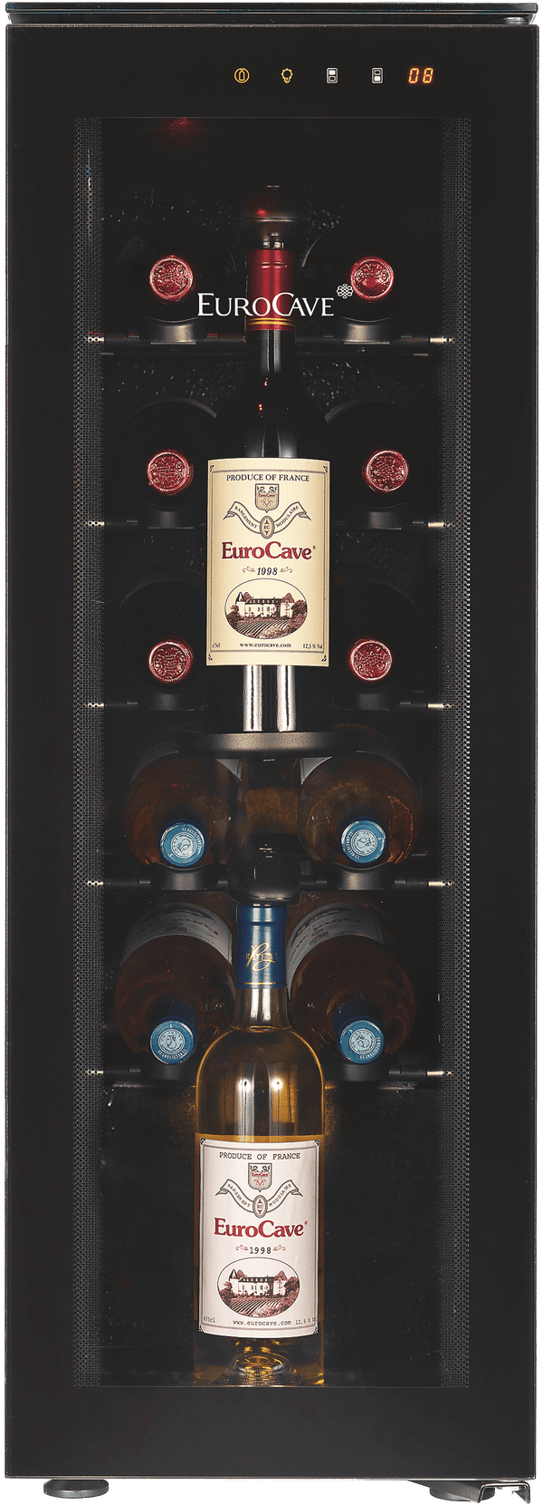 EuroCave Tête à Tête | Wine Cellar - 12 bottles - Glass Door