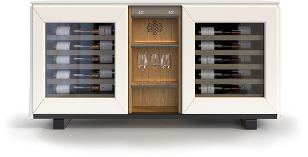 EuroCave Wine Cellar| Harmonie Series | 50 bottles - Glass Door