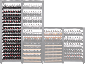 EuroCave ModuloSteel MDS-MS1 Wine Rack | Steel Column for 136 Bottles