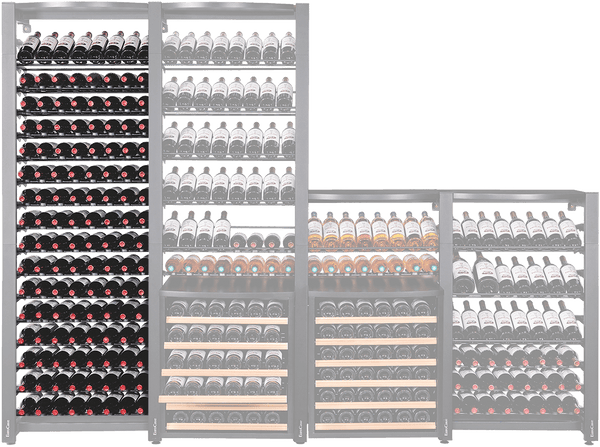 EuroCave ModuloSteel MDS-MS1 Wine Rack | Steel Column for 136 Bottles