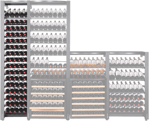 EuroCave ModuloSteel MS1-L40 Wine Rack | Steel Column for 85 Bottles