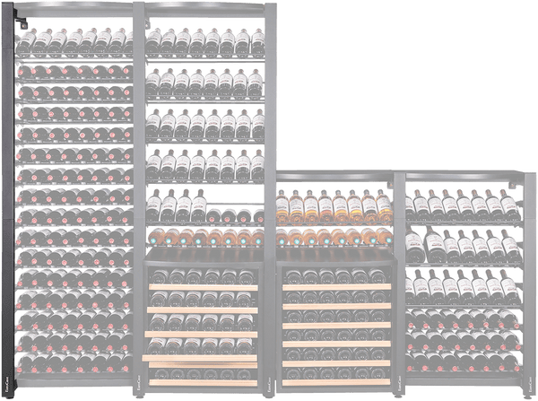 EuroCave ModuloSteel MDS-MS2 Wine Rack | Steel Upright
