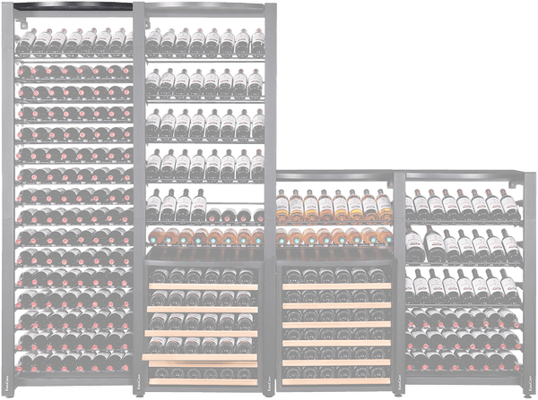 EuroCave ModuloSteel MDS-OMS2 Wine Rack | Finishing Top