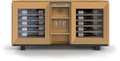 EuroCave Harmonie DHALLCPV - light oak body, light oak niche, glass door