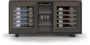 Cellier EuroCave | Gamme Harmonie | 50 bouteilles - Porte Vitrée