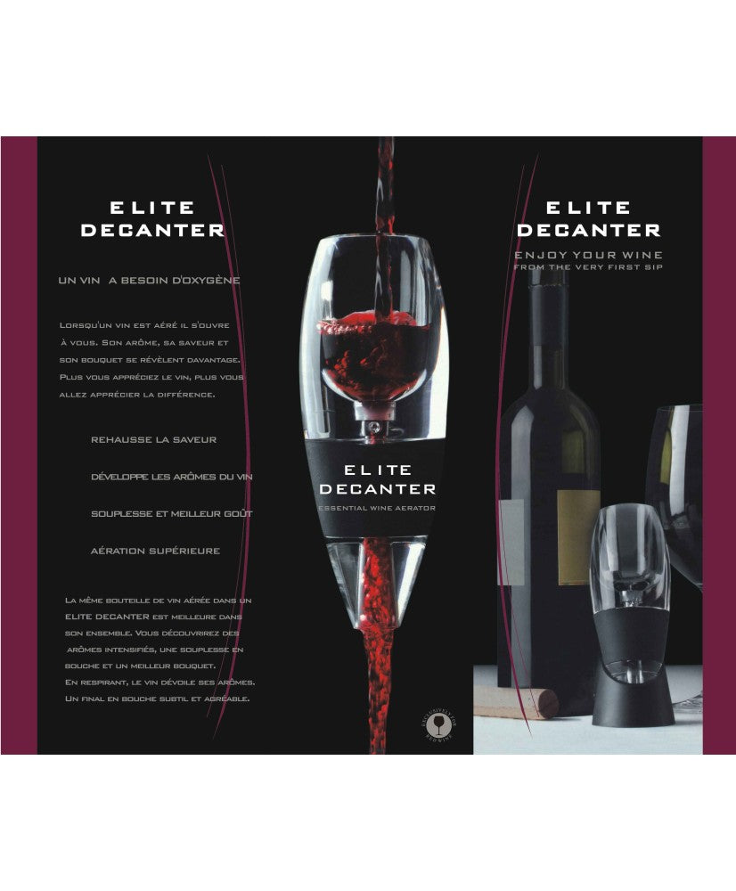 Aérateur Elite Decanter Deluxe