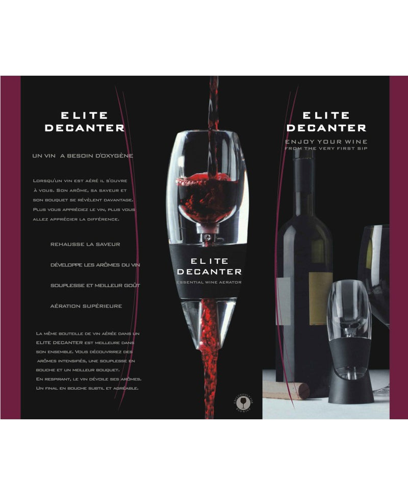 Aérateur Elite Decanter Deluxe