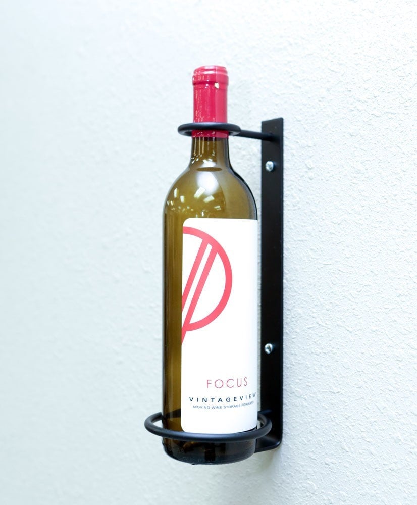 Support à Vin Mural - Série W - 1 Bouteille