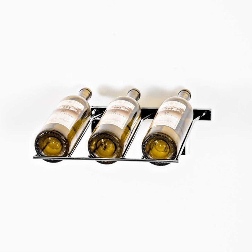 Support à Vin Mural - Série W - 3 Bouteilles