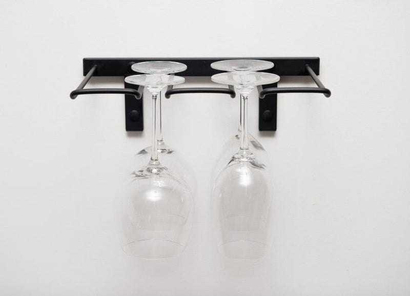 Support à Verres à Vin Mural - Série W - 4 Verres