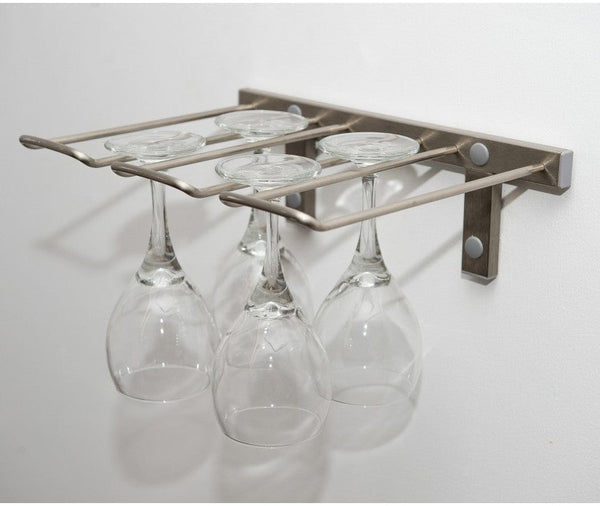 Wall Wine Glass Holder - W Series - 4 Glasses
