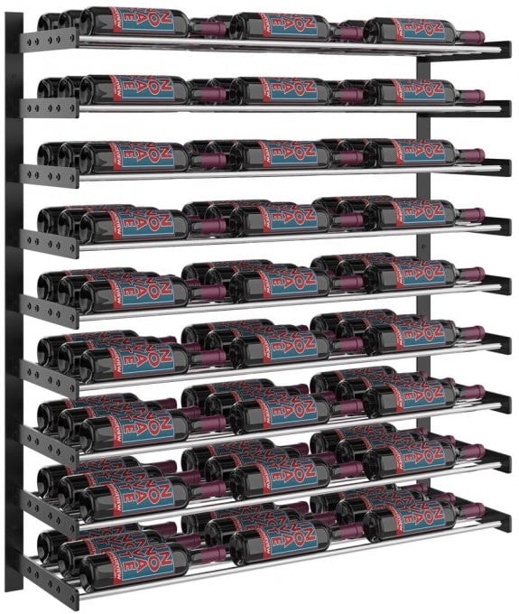 Wall Wine Holder - Wine Wall - 81 Bottles