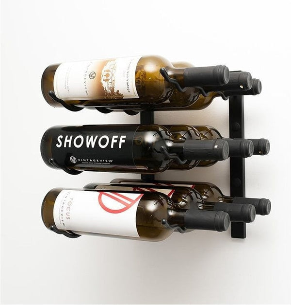 9-Bottle Wall Mount - W Series - Vintage View