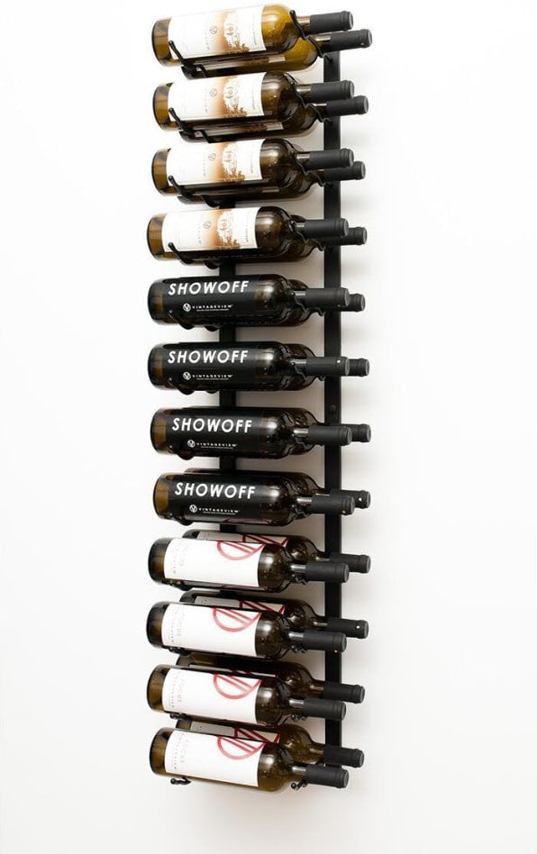 24-Bottle Wall Mount - W Series - Vintage View