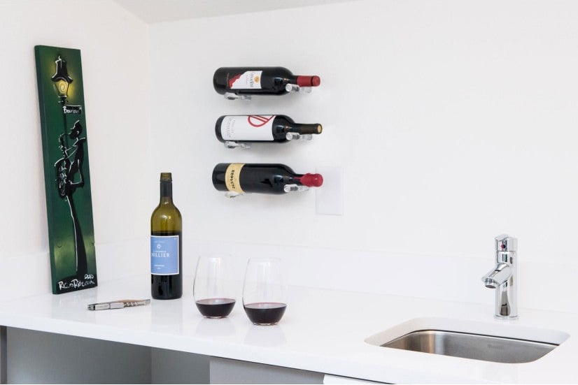 Support à Vin Mural - Série Vino Pin - 1 bouteille
