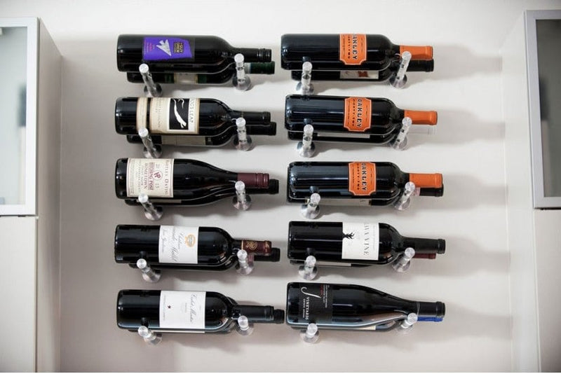 Rallonge de Support à Vin Mural - Série Vino Pin - 1 bouteille