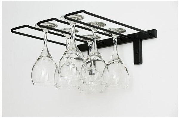 Wall Rack 6 Wine Glasses - W Series - Vintage View