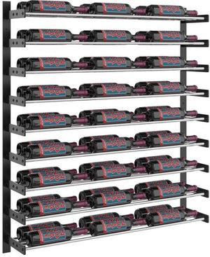 Wall-Mounted Wine Rack - Wine Wall - 54 Bottles