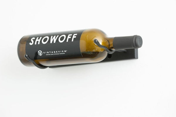 Wall-Mounted Wine Rack Right - W Series - 1 Bottle