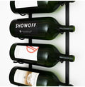 Support à Vin Mural Magnum - Série W - 4 Bouteilles
