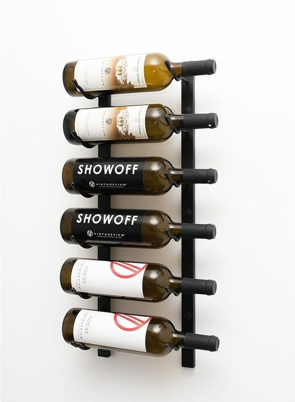6 Bottle Wall Mount - W Series - Vintage View