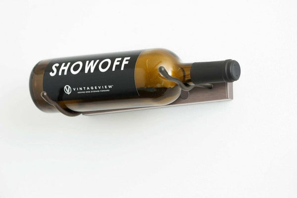 Right Wall-Mounted Wine Rack - W Series - 1 Bottle