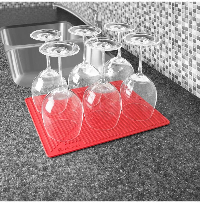 Grand Tapis de Séchage en Silicone