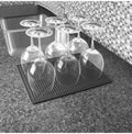 Grand Tapis de Séchage en Silicone Noir