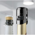 Bouchon à Champagne Chrome Noir