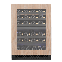 Cellier WineCell'R - Collection Titanium | 46 Bouteilles - 2 Zones