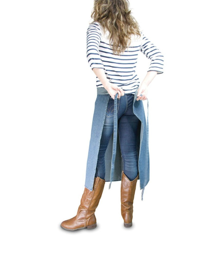 Restored Tablier en Toile de Jeans "Médium"