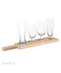 Restored Ens. 4 Verres à Dégustation de Bière