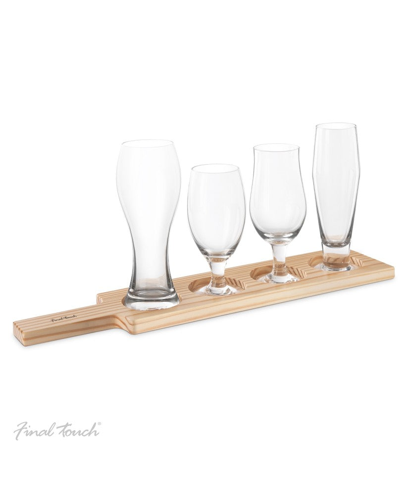 Restored Ens. 4 Verres à Dégustation de Bière