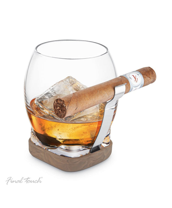 Whiskey Cigar Glass
